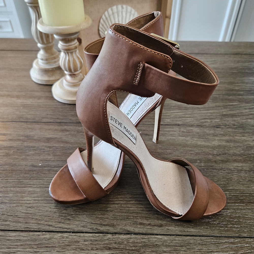 Steve Madden Brown Stiletto Heels